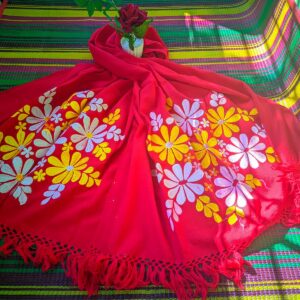 রাঙা বসন্তের ফুলছোঁয়া শাল